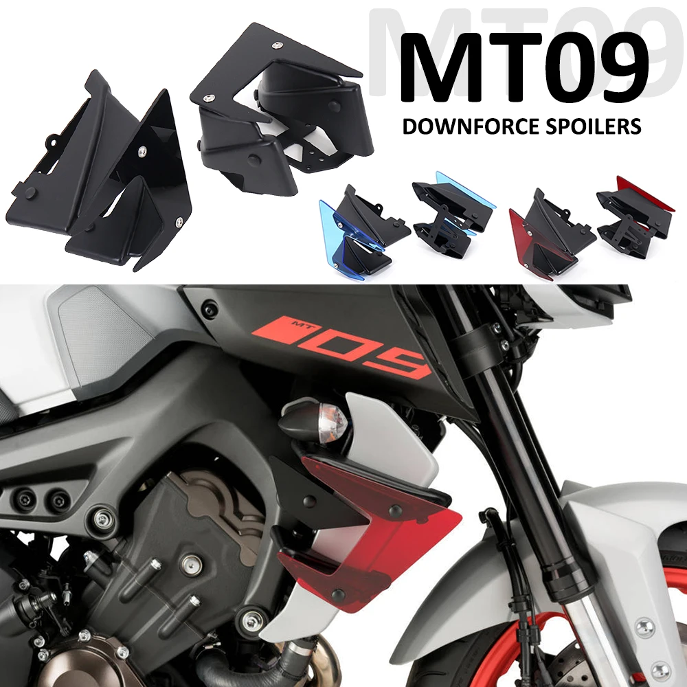 NEW Motorcycle Parts Fixed Wind Spoiler Fairing Deflector Downforce Spoilers For Yamaha MT-09 MT09 MT 09 SP 2017-2020 2018 2019
NEW Motorcycle Parts Fixed Wind Spoiler Fairing Deflector Downforce Spoilers For Yamaha MT-09 MT09 MT 09 SP 2017-2020 2018 2019