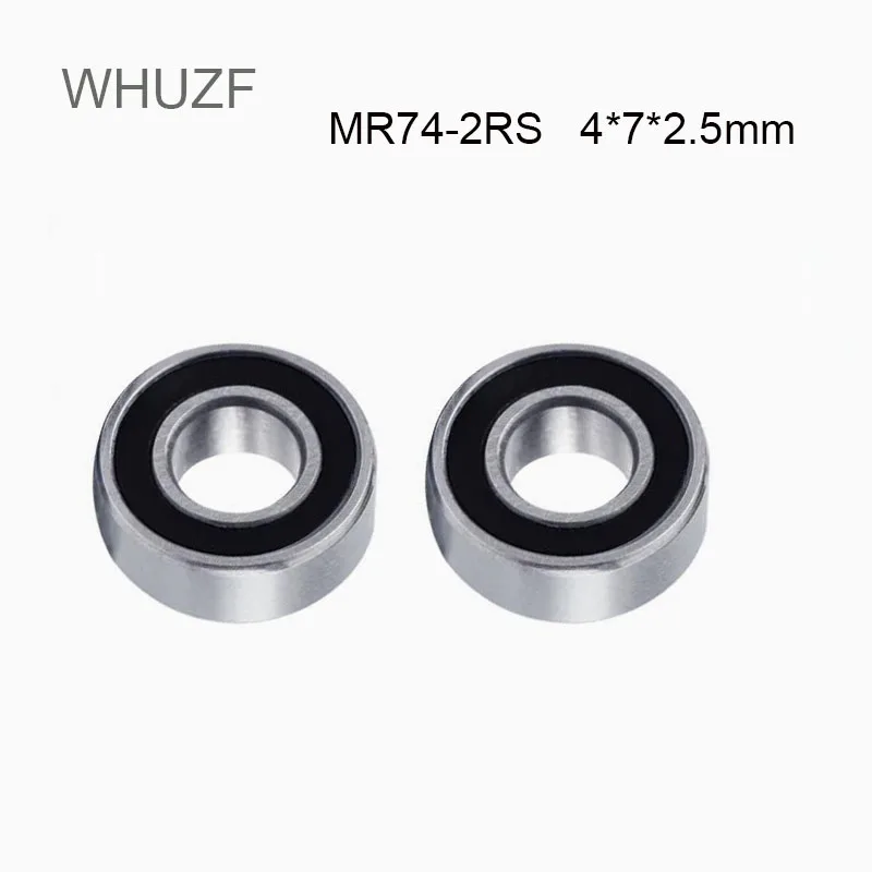 Миниатюрный подшипник MR74RS, 20/50/100 шт., 4x7x2,5 мм, фотоподшипники для электромобиля, грузовика MR74 RS 2RS, фотоподшипники с черной герметичностью
Миниатюрный подшипник MR74RS, 20/50/100 шт., 4x7x2,5 мм, фотоподшипники для электромобиля, грузовика MR74 RS 2RS, фотоподшипники с черной герметичностью