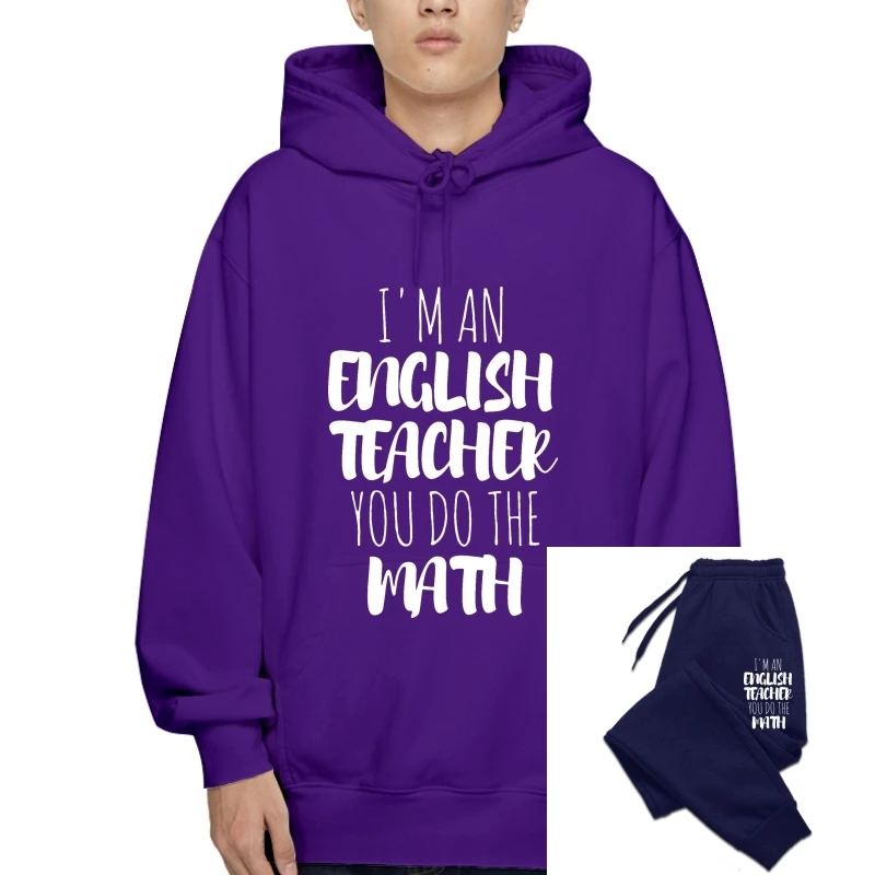 Men Pullover Fleece Im An English Teacher You Do The Math Pullover Fleece Pullover Sweatshirt Hoodiess Women t-Pullover
Men Pullover Fleece Im An English Teacher You Do The Math Pullover Fleece Pullover Sweatshirt Hoodiess Women t-Pullover