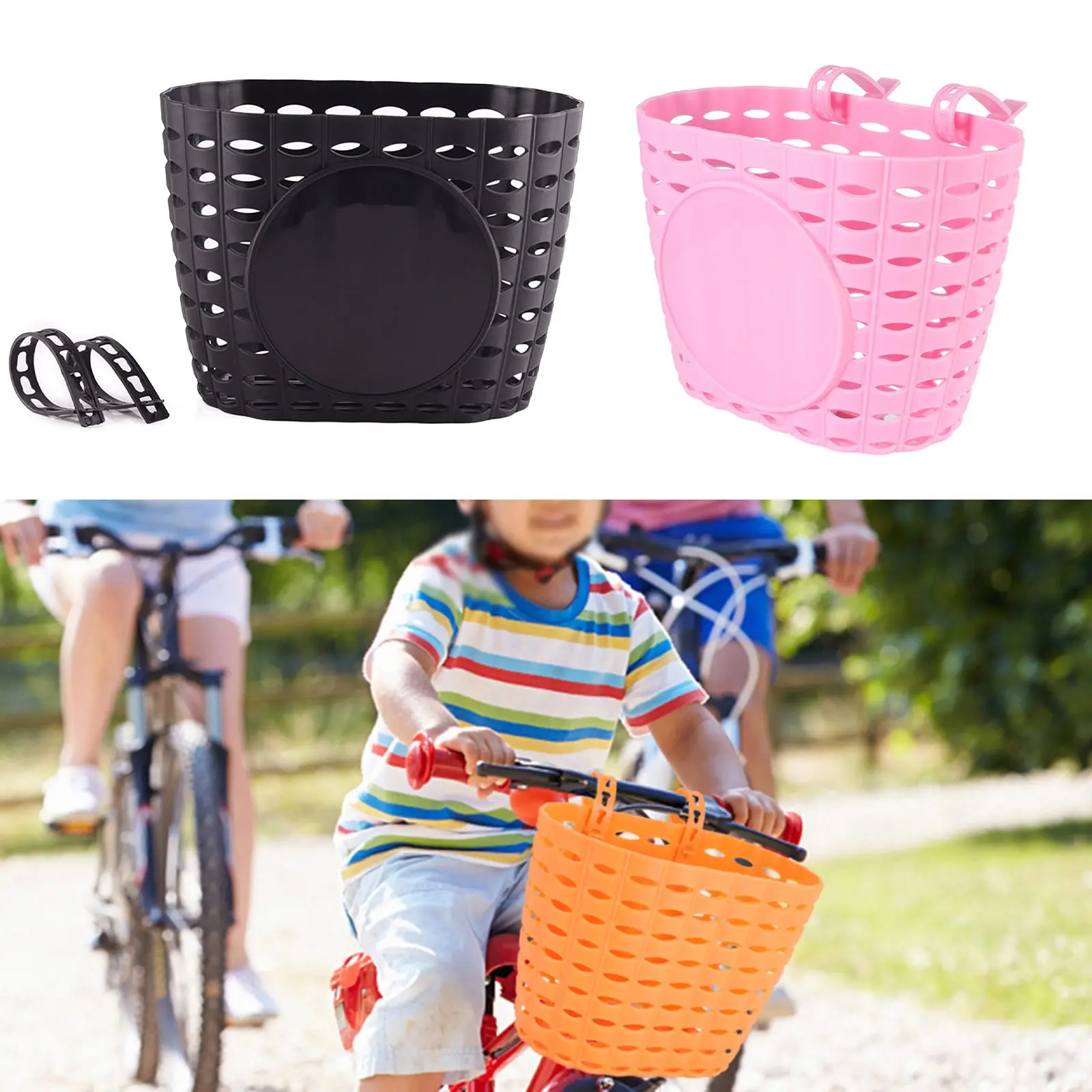 Bicycle Basket Hollow Plastic Baskets Bike Carrying Storage Replacement For MTB Bike Frame Carrier Outdoor Cycling Accessories
Bicycle Basket Hollow Plastic Baskets Bike Carrying Storage Replacement For MTB Bike Frame Carrier Outdoor Cycling Accessories