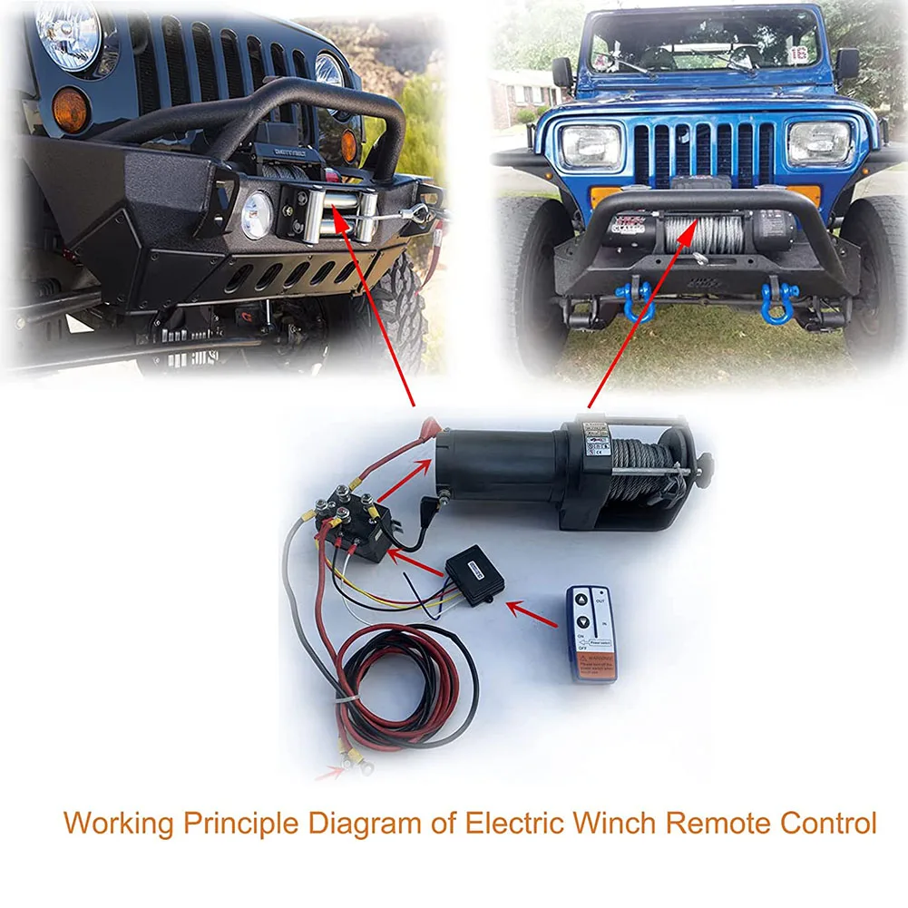 Switch Wireless Winch Remote Kit Dual Handsets & Visual Indicators Suitable for Magnetic Winches Under 17 000 lbs
Switch Wireless Winch Remote Kit Dual Handsets & Visual Indicators Suitable for Magnetic Winches Under 17 000 lbs