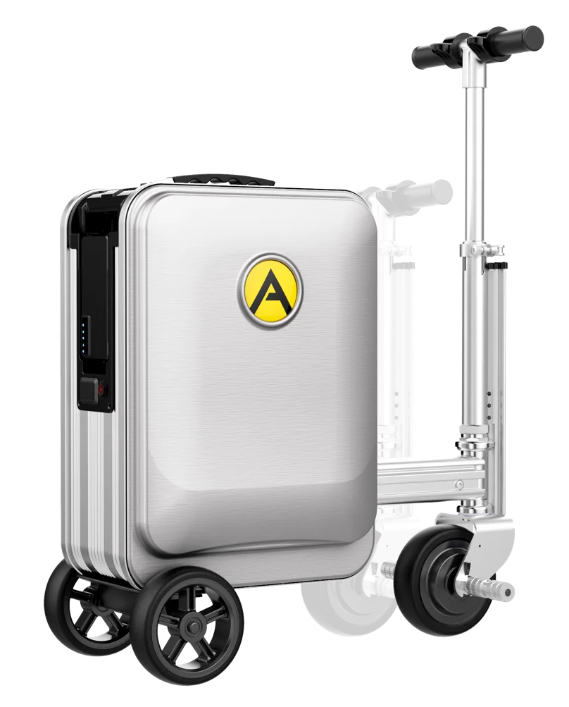 Airwheel SE3S smart riding luggage scooter usb charging travel suitcase scooter mobility travel
Airwheel SE3S smart riding luggage scooter usb charging travel suitcase scooter mobility travel