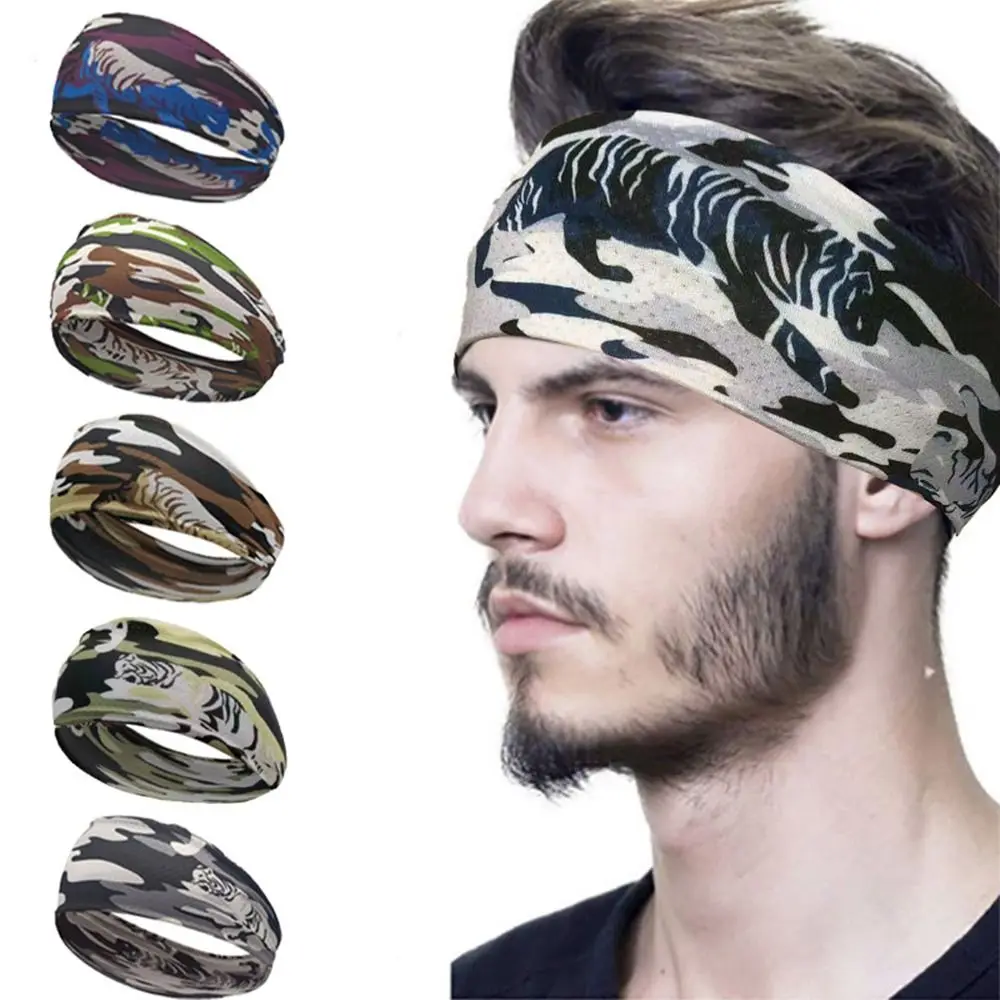 Camouflage Ice Silk Sports Hairband Men Women Fitness Running Sweat Absorbing Breathable Elastic Headband Simple Headwear
Camouflage Ice Silk Sports Hairband Men Women Fitness Running Sweat Absorbing Breathable Elastic Headband Simple Headwear