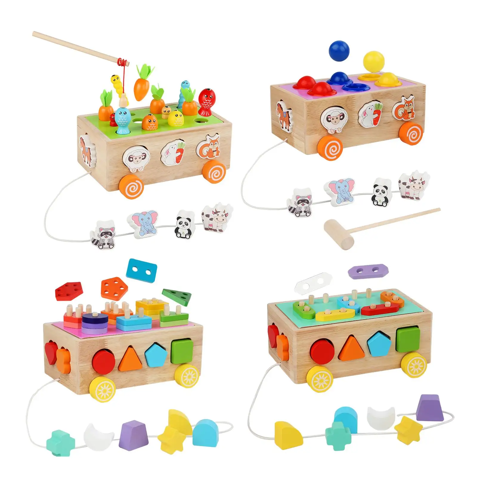 Montessori Wooden Handicraft Toy Shape Sorting Game Toy for Toddlers Kindergarten Children Educational Toy Developmental Toy
Montessori Wooden Handicraft Toy Shape Sorting Game Toy for Toddlers Kindergarten Children Educational Toy Developmental Toy