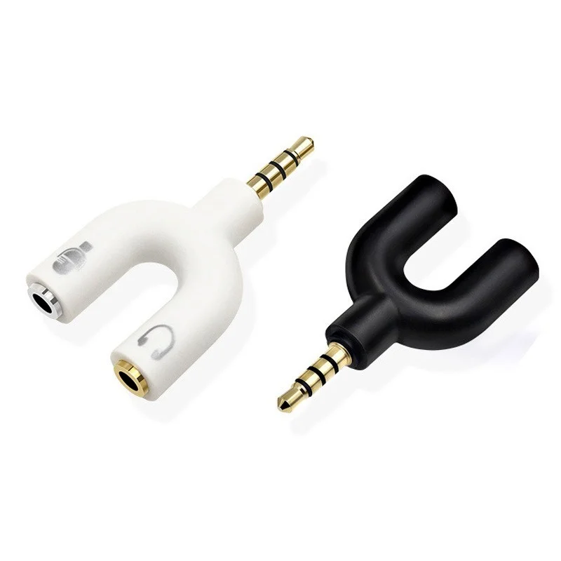Y Dual Audio Splitter Cable Adapter Convenient Line 1 to 2 AUX 3.5 mm Earphone Male for Female
Y Dual Audio Splitter Cable Adapter Convenient Line 1 to 2 AUX 3.5 mm Earphone Male for Female