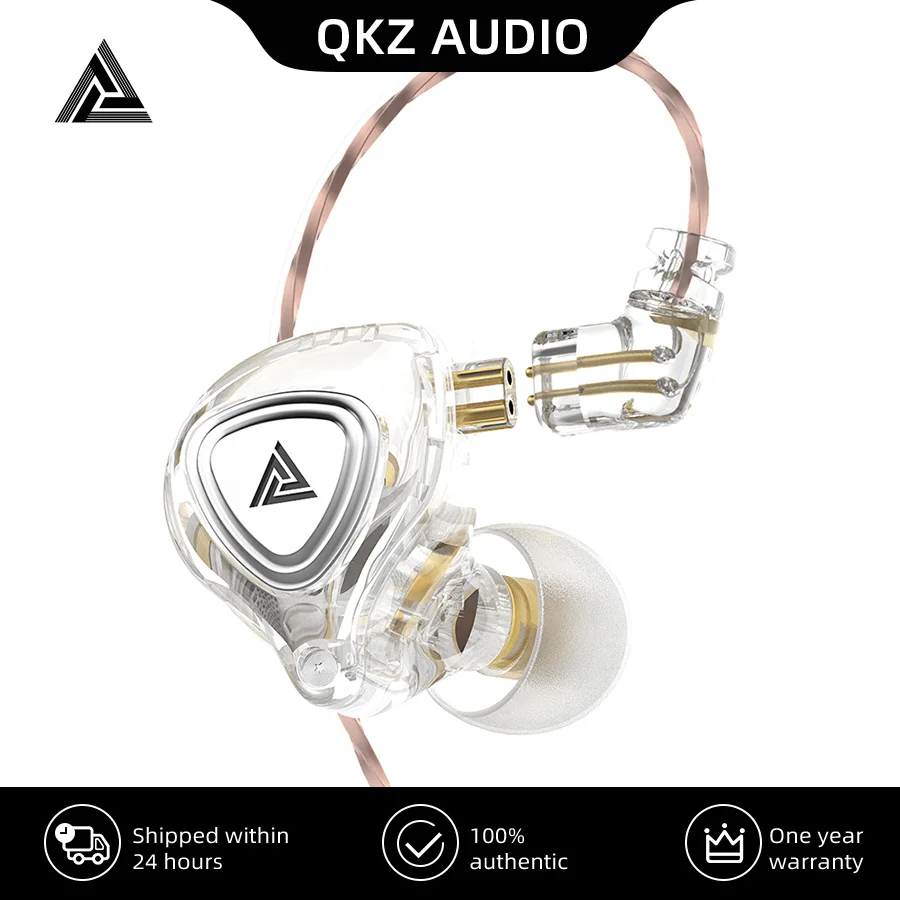 Фото QKZ ZX3 EDS CRA Dynamic Earphones HIFI Music Sport Earbuds In Ear Noise Cancelling Headset EDXPRO ZS10PRO MT1 | Электроника