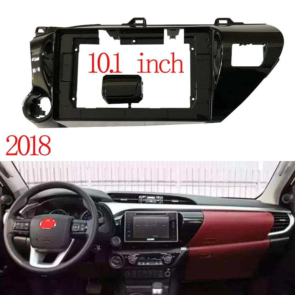 BYNCG 2DIN Car Audio Radio 10.1 Inch 2 Din Fascia Frame Adapter for TOYOTA REVO/ HILUX 2018 CD/DVD Player Stereo Panel Dash Trim
BYNCG 2DIN Car Audio Radio 10.1 Inch 2 Din Fascia Frame Adapter for TOYOTA REVO/ HILUX 2018 CD/DVD Player Stereo Panel Dash Trim
