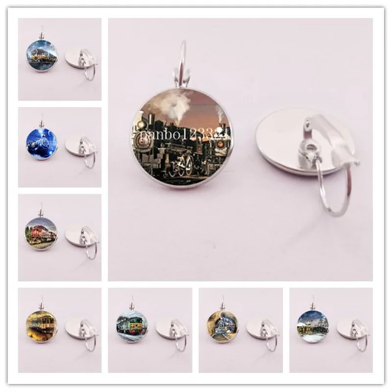 New retro train earrings classic electric steam train earrings train series earrings
New retro train earrings classic electric steam train earrings train series earrings