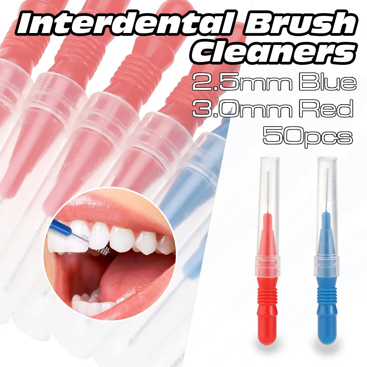 2mm Interdental Brushes Dental Oral Care Interdental Brush Toothpick Between Teeth Brush Kit Oral Care Tools
2mm Interdental Brushes Dental Oral Care Interdental Brush Toothpick Between Teeth Brush Kit Oral Care Tools