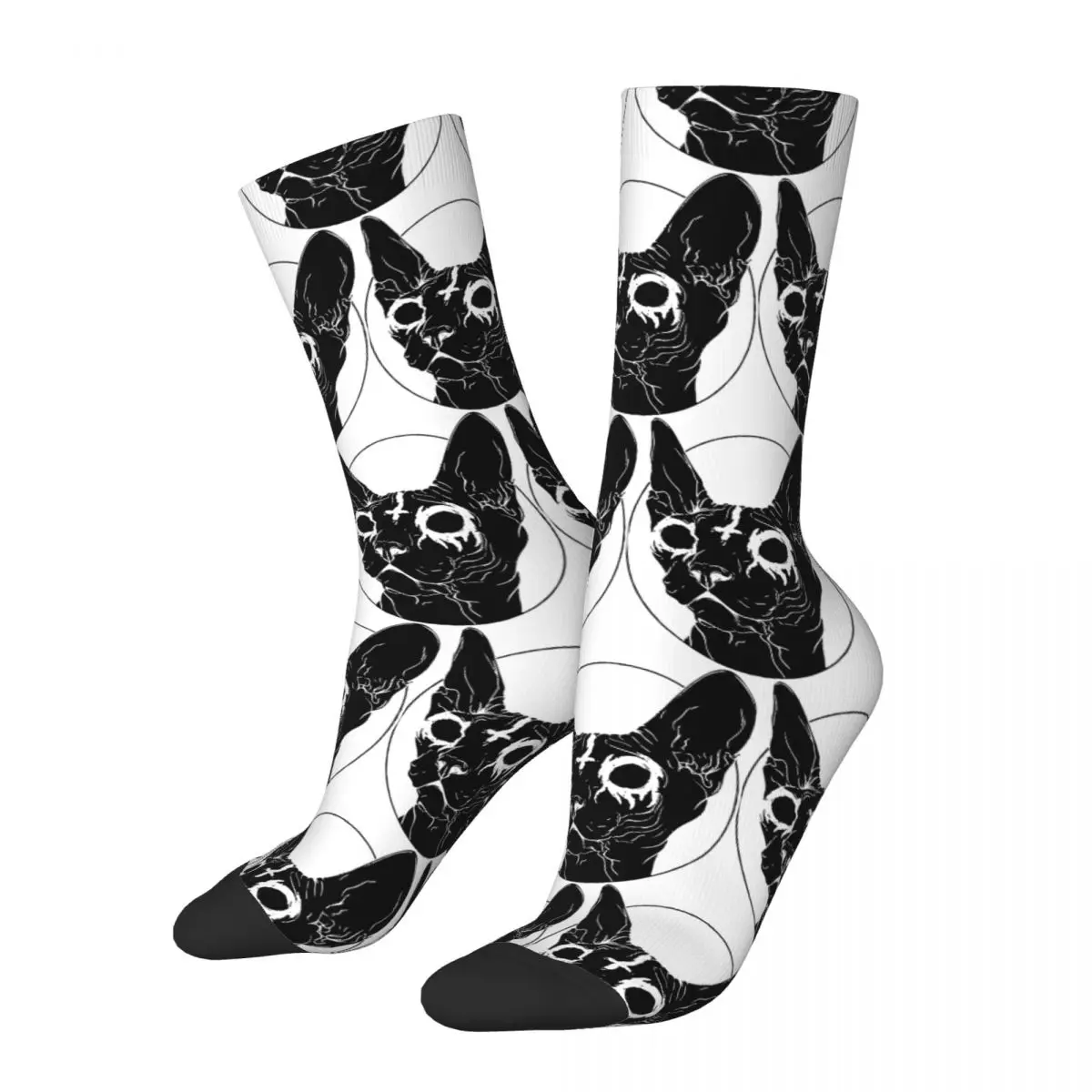 Men's compression Socks Satanic Sphynx Black Retro Harajuku Goth Hip Hop Novelty Seamless Crew Crazy Sock Gift Printed
Men's compression Socks Satanic Sphynx Black Retro Harajuku Goth Hip Hop Novelty Seamless Crew Crazy Sock Gift Printed