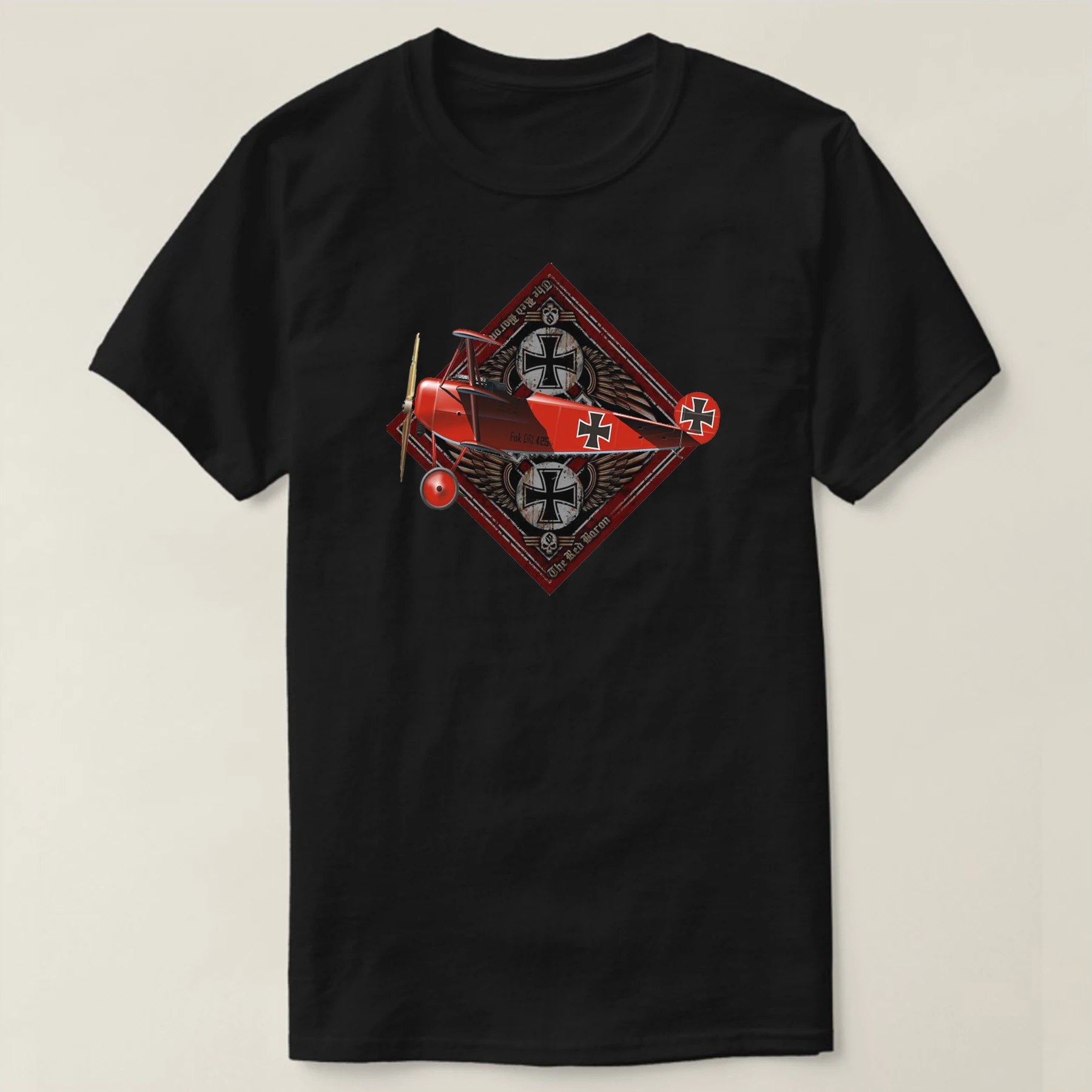 WWI German Air Force Ace Red Baron T-Shirt New Short Sleeve Casual 100% Cotton O-Neck Summer Mens T-shirt
WWI German Air Force Ace Red Baron T-Shirt New Short Sleeve Casual 100% Cotton O-Neck Summer Mens T-shirt