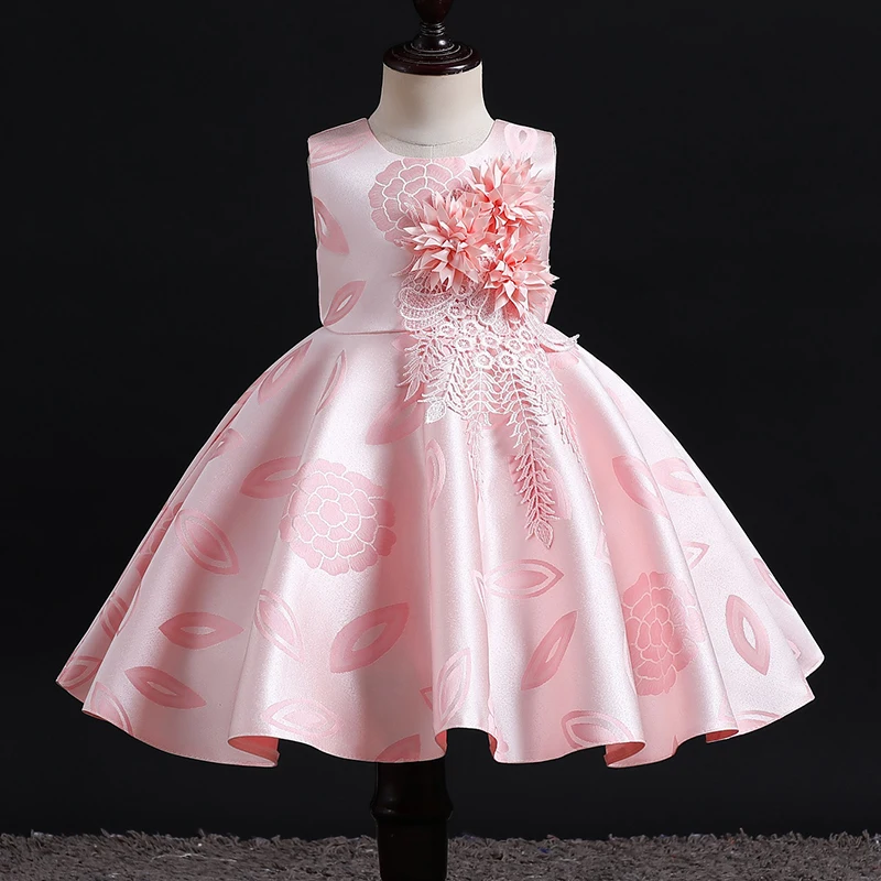 Sleeveless Vintage Flower Princess Dress for Girl Birthday Party Tutu Costume Kids Wedding Elegant Formal Ball Gown Baby Clothes
Sleeveless Vintage Flower Princess Dress for Girl Birthday Party Tutu Costume Kids Wedding Elegant Formal Ball Gown Baby Clothes