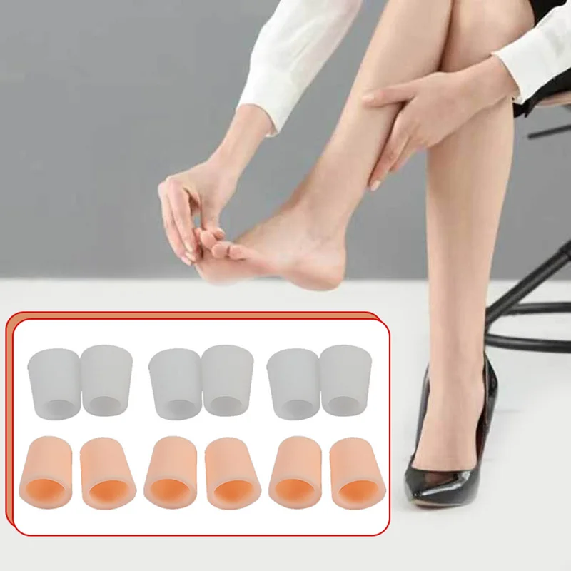 5 Pairs Silicone Gel Toe Hallux Valgus Correction Orthopedic Sleeves Gel Toe Protectors Cushions Foot Pain Relief Pedicure Tools
5 Pairs Silicone Gel Toe Hallux Valgus Correction Orthopedic Sleeves Gel Toe Protectors Cushions Foot Pain Relief Pedicure Tools
