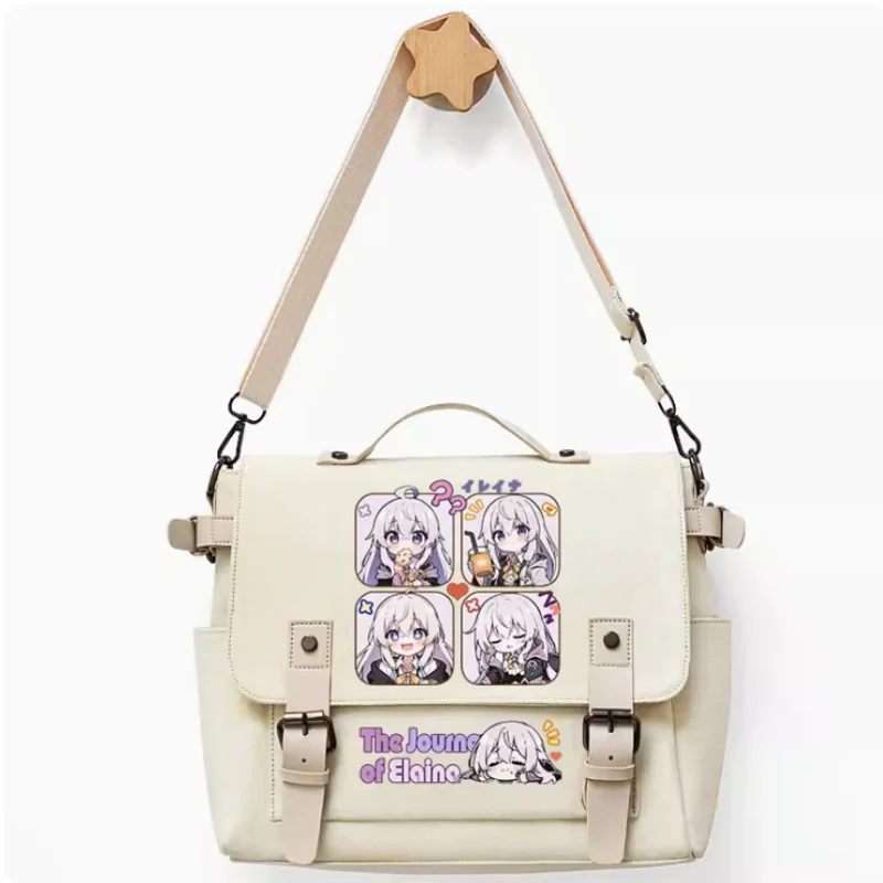 Anime The Journey Of Elaina Bag Unsix Fashion Casual Teenagers Crossbody Student Messenger Handbag B376
Anime The Journey Of Elaina Bag Unsix Fashion Casual Teenagers Crossbody Student Messenger Handbag B376