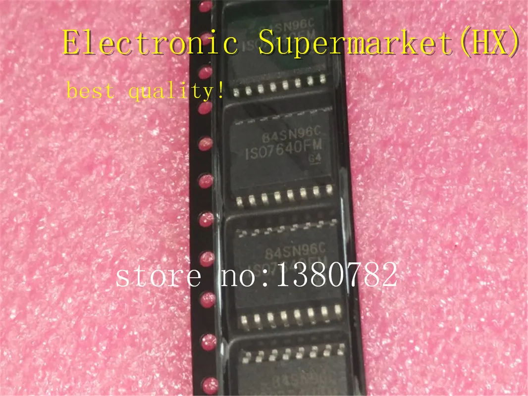 Free shipping 10pcs/lot ISO7640FMDWR ISO7640 ISO7640FM 7640 ISO7640 DGTL 5KV 4CH GEN PURP SOIC-16 IC Best quality
Free shipping 10pcs/lot ISO7640FMDWR ISO7640 ISO7640FM 7640 ISO7640 DGTL 5KV 4CH GEN PURP SOIC-16 IC Best quality
