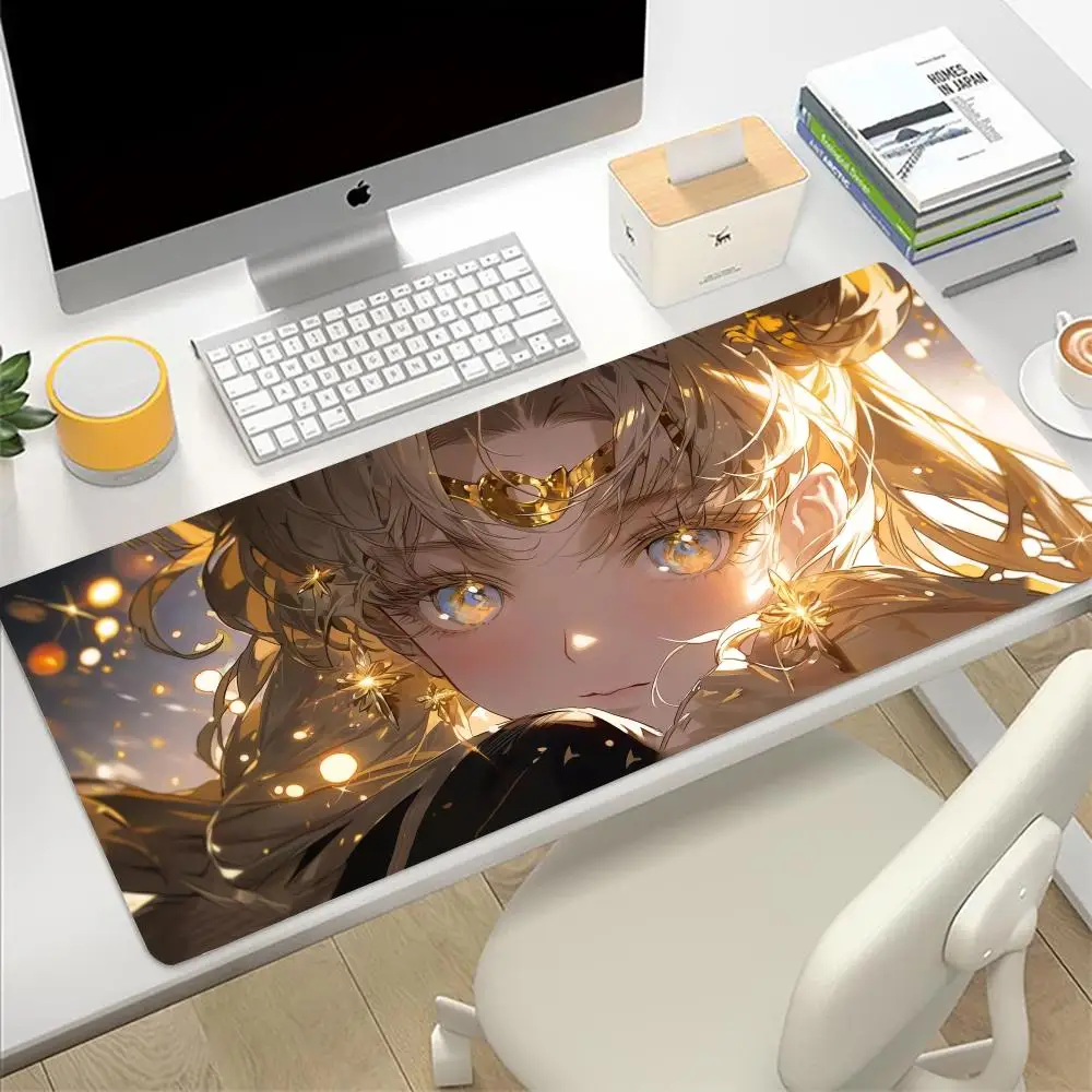 Pretty Girl War Moon Leather PU Mouse Pad 90x40 cm XXL Anti-Slip Office Computer Desk Pad Desk Keyboard Large Mouse Pad Laptop Pad Girls Bedroom
Pretty Girl War Moon Leather PU Mouse Pad 90x40 cm XXL Anti-Slip Office Computer Desk Pad Desk Keyboard Large Mouse Pad Laptop Pad Girls Bedroom