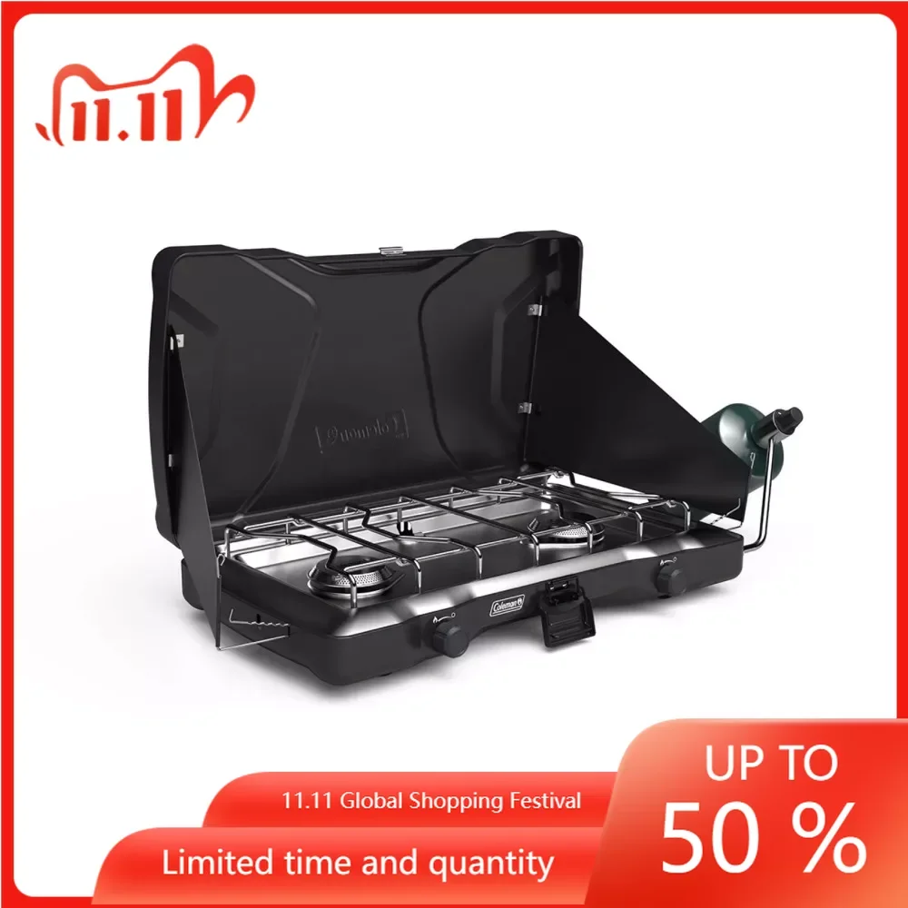 Roasted Meat Grills to Asar Meats Triton Portable Propane Camping 2 Burner Stove Multi Gas Stove Black Griddle Grill Barbecue
Roasted Meat Grills to Asar Meats Triton Portable Propane Camping 2 Burner Stove Multi Gas Stove Black Griddle Grill Barbecue