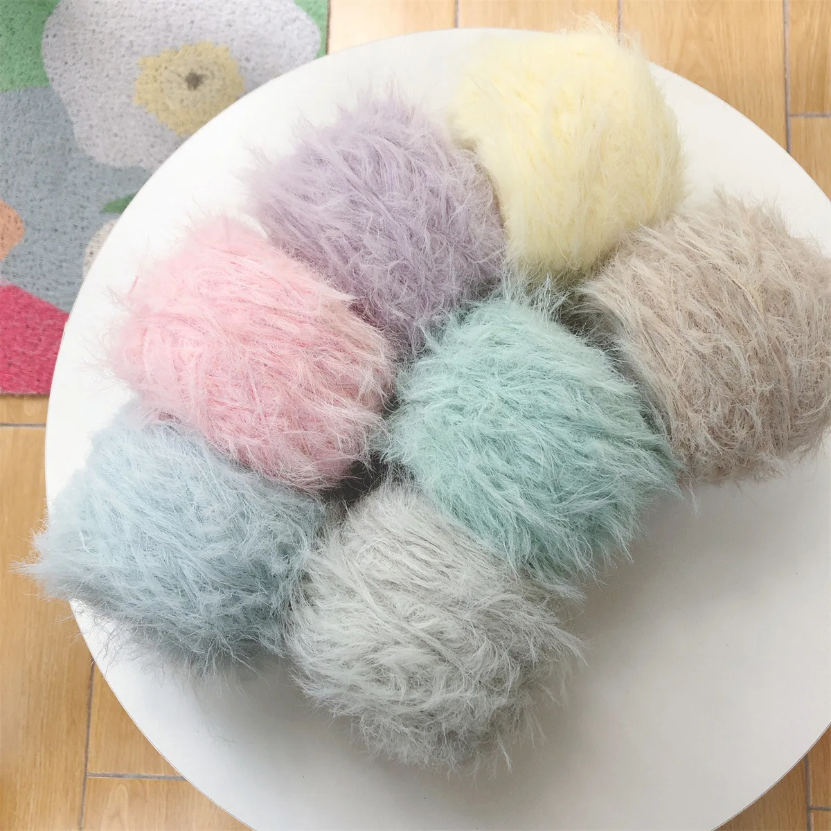 50g Sichuan Color Hand Mixed Knitting Long-wool Marten Wool for Scarves Sweaters Bags Baby Clothes Hats Knitting Wool
50g Sichuan Color Hand Mixed Knitting Long-wool Marten Wool for Scarves Sweaters Bags Baby Clothes Hats Knitting Wool