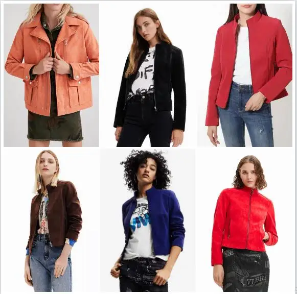 Foreign trade original order Spain D new women's coat dark grain frosted waistband motorcycle short coat with multiple colors
Foreign trade original order Spain D new women's coat dark grain frosted waistband motorcycle short coat with multiple colors