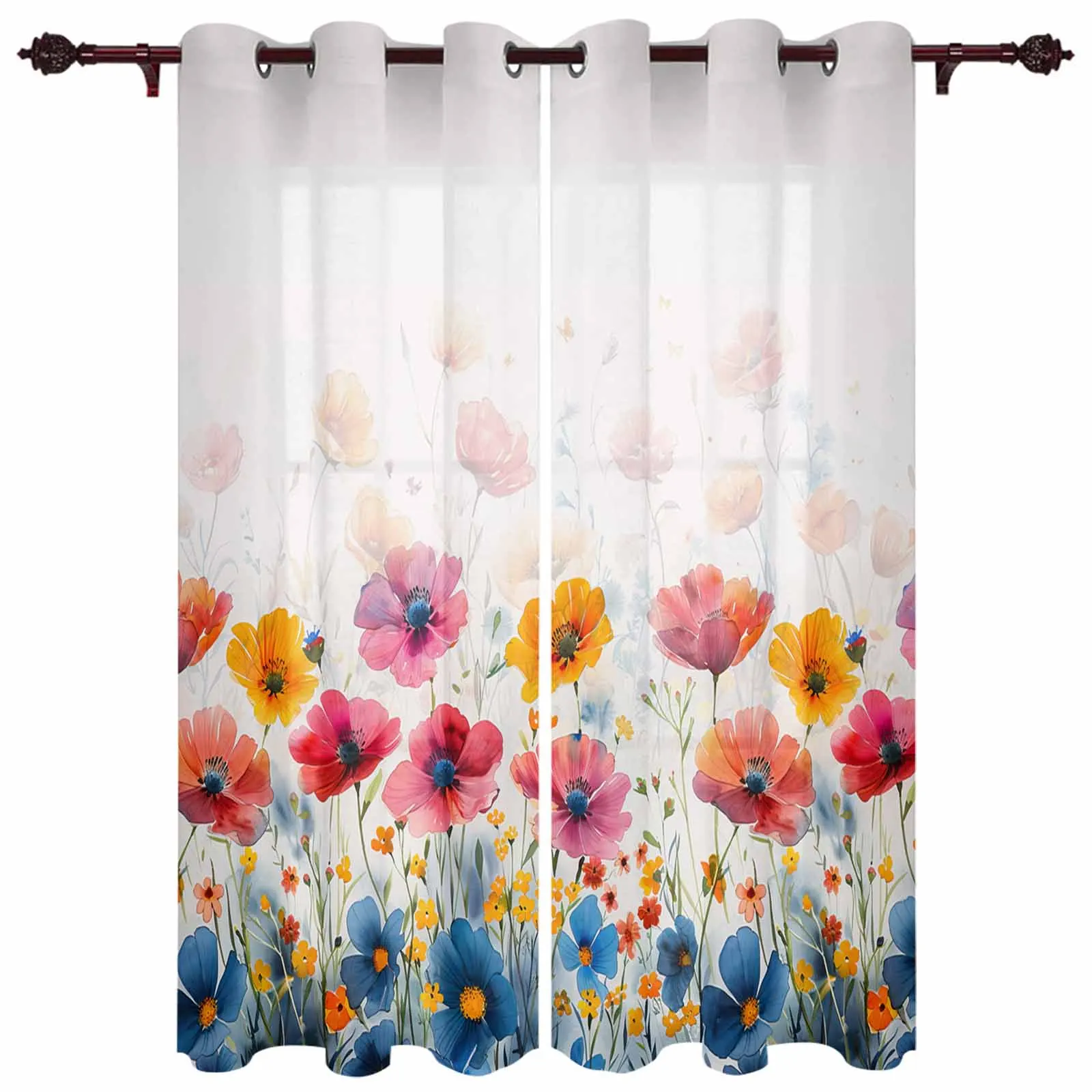 Цветочные акварельные цветочные бутоны для помещений шторы для спальни, кухни гостиная роскошные занавески большие шторы оконные процедуры 
Цветочные акварельные цветочные бутоны для помещений шторы для спальни, кухни гостиная роскошные занавески большие шторы оконные процедуры