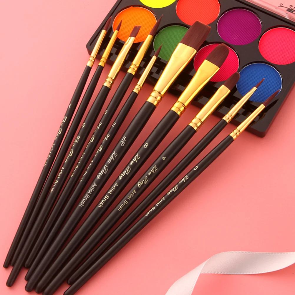 10 шт., инструменты для рисования акварелью 
10 шт., инструменты для рисования акварелью