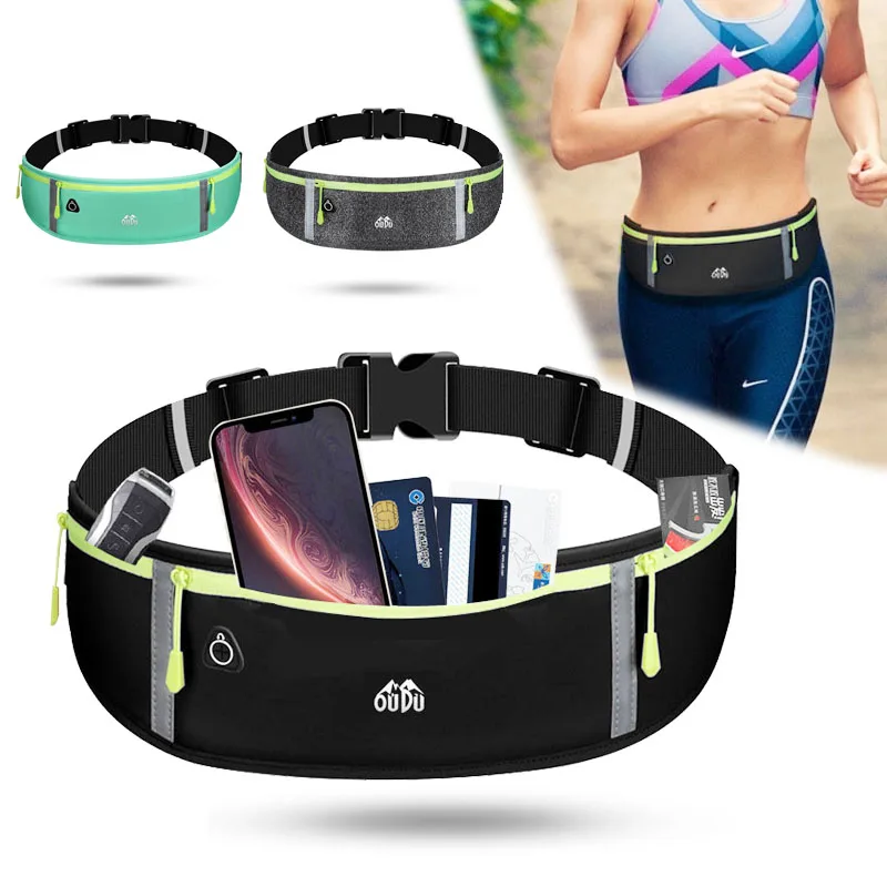 Nylon Outdoor Waist Bag For Women Men Waterproof Gym Fanny Bag Safty Reflective Tape Cycling Phone Case Running Sport Belt Pouch
Nylon Outdoor Waist Bag For Women Men Waterproof Gym Fanny Bag Safty Reflective Tape Cycling Phone Case Running Sport Belt Pouch