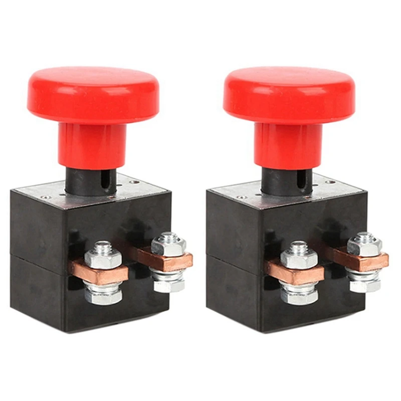 2X 250A Type Emergency Disconnect Switch Stop Switch Start Button Emergency Switch For Forklift Pallet Truck Golf Cart
2X 250A Type Emergency Disconnect Switch Stop Switch Start Button Emergency Switch For Forklift Pallet Truck Golf Cart