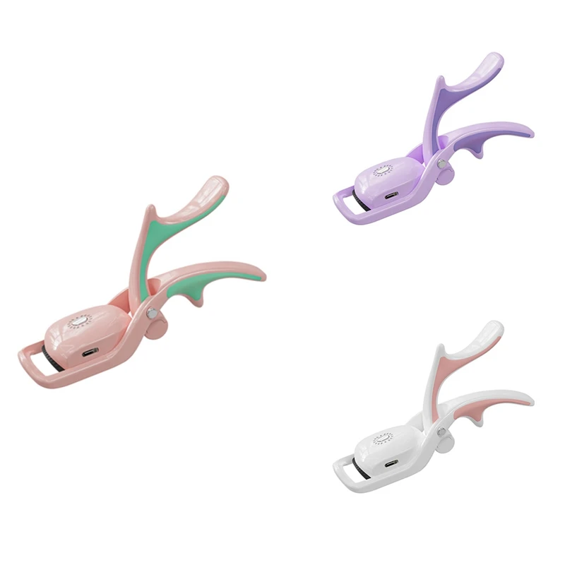 Heated Eyelash Curler USB Rechargeable Heated Eye Lash Curler With Comb, 3 Heating Modes Pink
Heated Eyelash Curler USB Rechargeable Heated Eye Lash Curler With Comb, 3 Heating Modes Pink