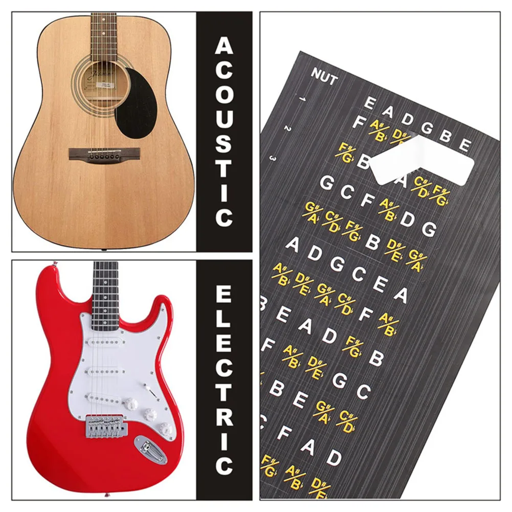 Guitar Fretboard Stickers Scales Notes Fret Decals Musical Instrument Guitar Parts For Learning Practicing Notes Chords Scales
Guitar Fretboard Stickers Scales Notes Fret Decals Musical Instrument Guitar Parts For Learning Practicing Notes Chords Scales