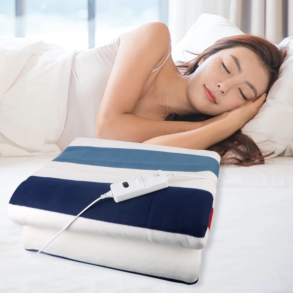 

EU Plug Double Body Thicker Electric Blanket Heated Blanket Mattress Thermostat 230V Two Seat 45℃ Winter Heating Warmer Sheets
