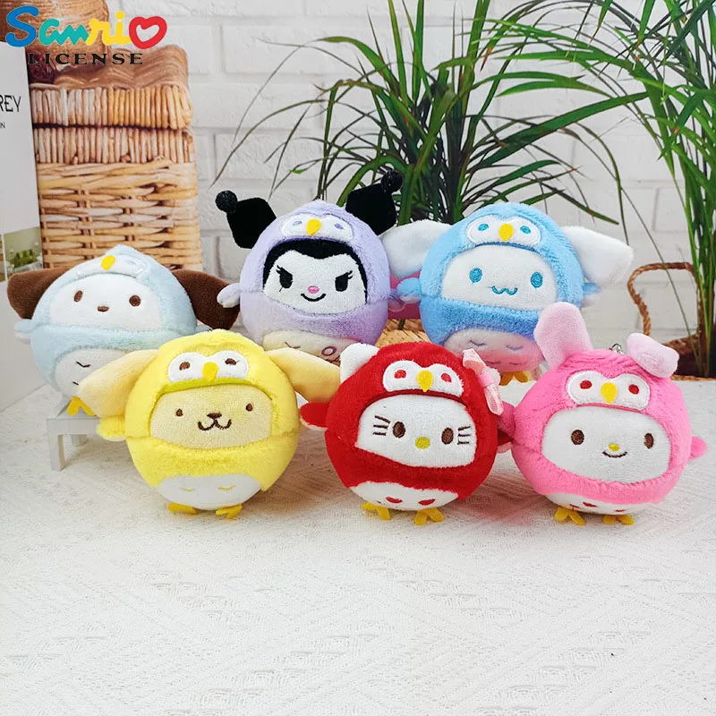 New Kawaii Sanrio Anime Hello Kittys Kuromi Cute Owl Cross-Dressing Doll Keychain Pendant Couple Doll Accessories Girl Gift Toys
New Kawaii Sanrio Anime Hello Kittys Kuromi Cute Owl Cross-Dressing Doll Keychain Pendant Couple Doll Accessories Girl Gift Toys