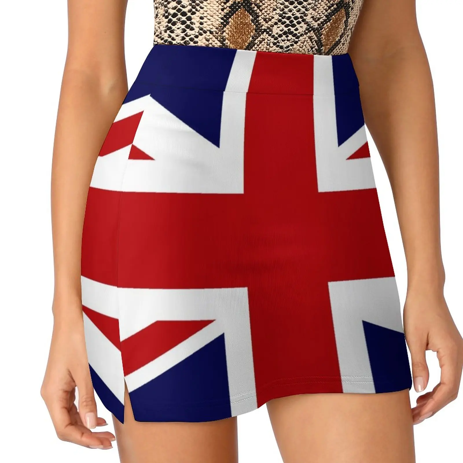 

Union Jack Flag of the UK Light Proof Trouser Skirt short skirt skirt for woman