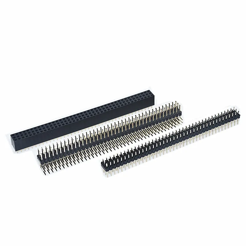 5PCS 2.54mm 3*40P Three Row Male Female 90 Degree Right Angle R/A Breakaway PCB Pin Header Socket Connector Pinheader 3*40p
5PCS 2.54mm 3*40P Three Row Male Female 90 Degree Right Angle R/A Breakaway PCB Pin Header Socket Connector Pinheader 3*40p