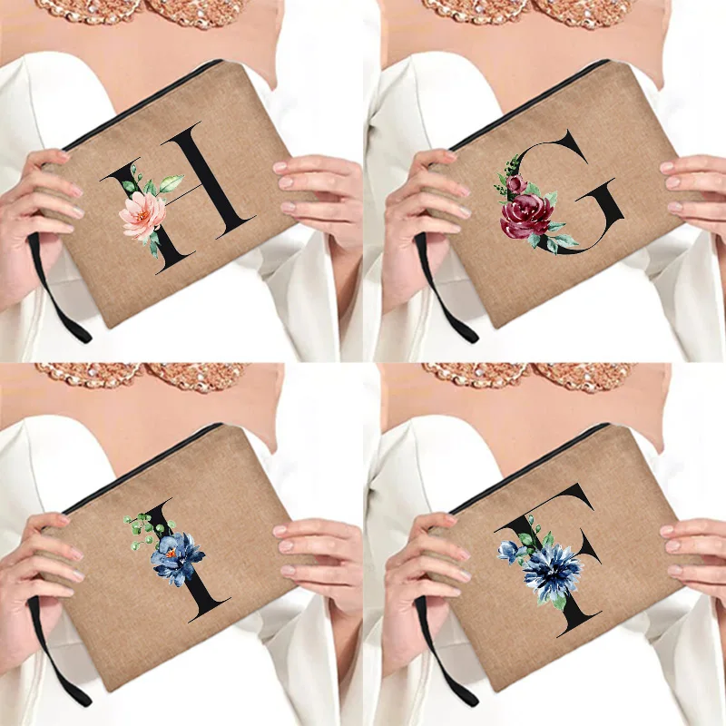 Gift Bridesmaid Cosmetic Bag Beauty Cosmetic Bag Floral Initial Cosmetic Bag Bridal Linen Cosmetic Bag Canvas Cosmetic Bag
Gift Bridesmaid Cosmetic Bag Beauty Cosmetic Bag Floral Initial Cosmetic Bag Bridal Linen Cosmetic Bag Canvas Cosmetic Bag