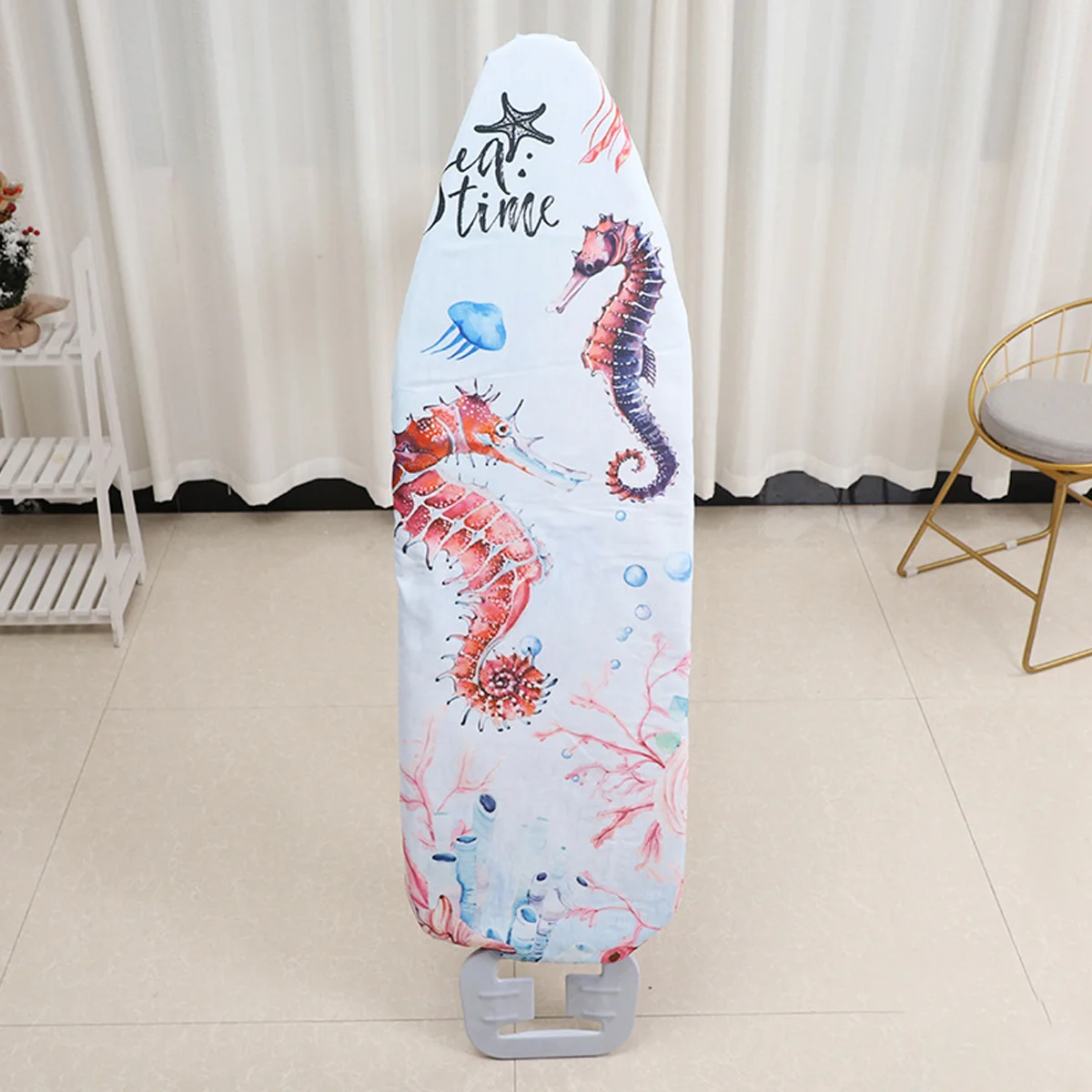 Ironing Board Cover Pad Seahorse Resistance Ironing Board Cover Resist Scorching Staining Mesh Cloth Replacement for
Ironing Board Cover Pad Seahorse Resistance Ironing Board Cover Resist Scorching Staining Mesh Cloth Replacement for