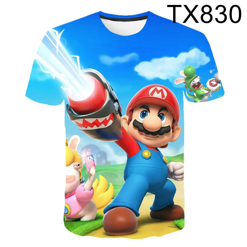 2024 Cartoon Super Mario Peach Princess Printed Round Neck 3D T-shirt Basic Short Sleeve Cute Funny Family Dress Children's Gift
2024 Cartoon Super Mario Peach Princess Printed Round Neck 3D T-shirt Basic Short Sleeve Cute Funny Family Dress Children's Gift