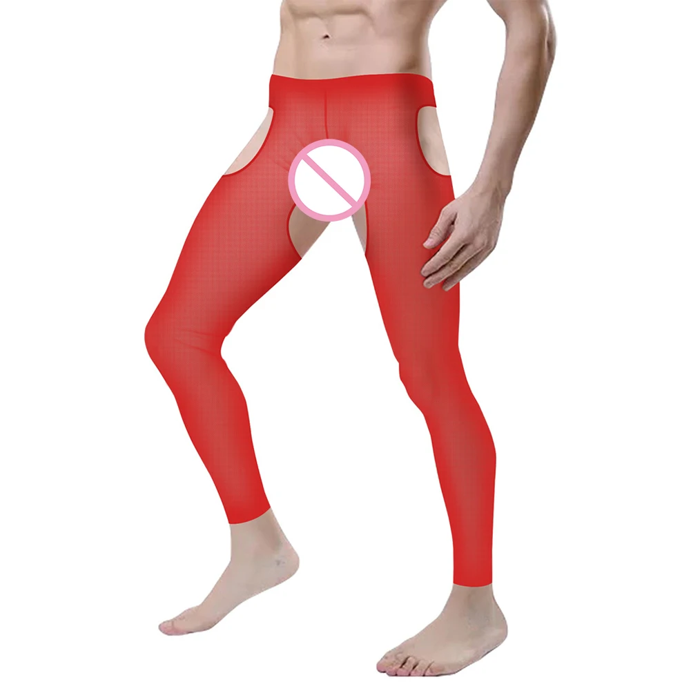 Mens Sissy Underwear Ultra-Thin Sheer Panties Elastic See Through Mesh Hollow Long Johns Tight Legging Tights Erotic Lingerie
Mens Sissy Underwear Ultra-Thin Sheer Panties Elastic See Through Mesh Hollow Long Johns Tight Legging Tights Erotic Lingerie