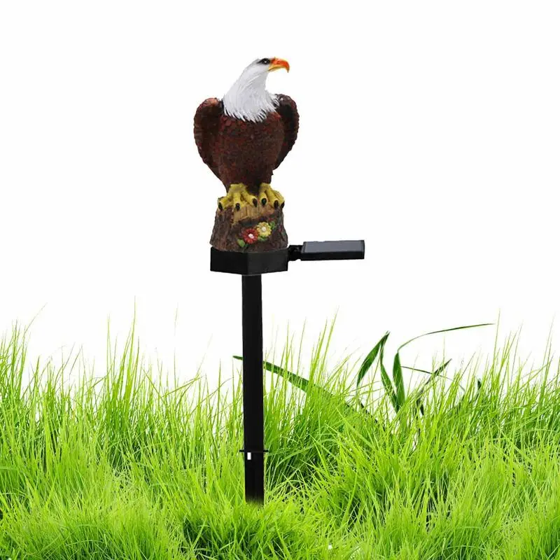 

Waterproof Solar Power LED Light Garden Path Yard Lawn Owl Animal Ornament Lamp Outdoor Garden Decor Accessories Eagle Statues