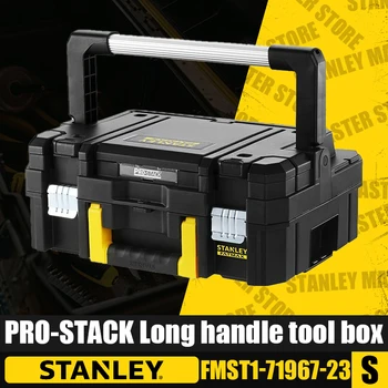 STANLEY FMST1-71967-23 프로 스택 긴 핸들 도구 상자, 쌓을 수 있는 보관 상자, 다기능 여행 가방, 전기 기사 수리 상자