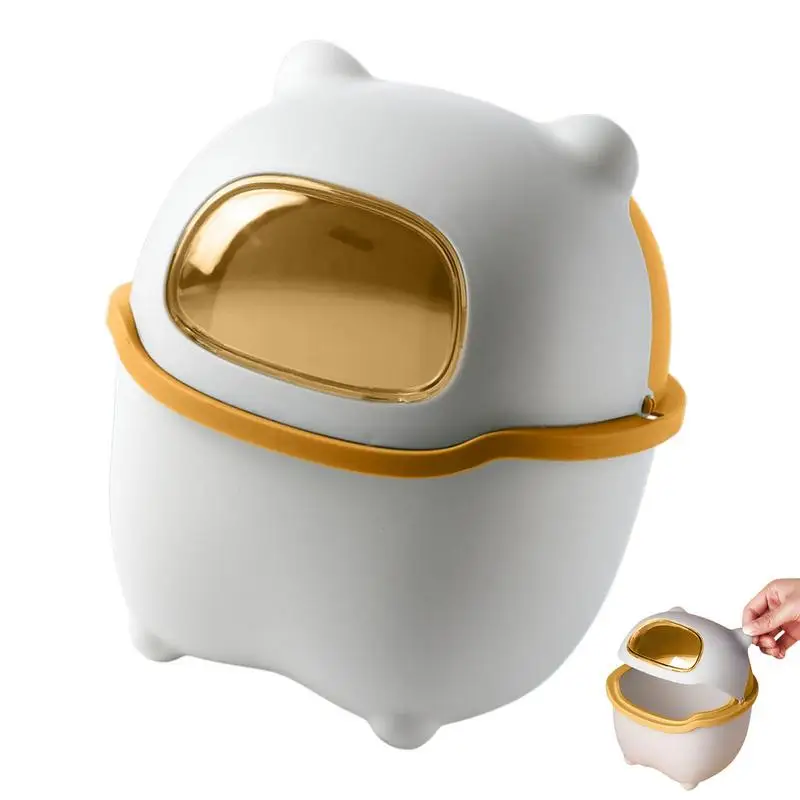 Trash Can Organizer Ins Desktop With Lid Kawaii Cute Bear Trash Bin Storage Box Girl Pen Holder Storage Bucket Top
Trash Can Organizer Ins Desktop With Lid Kawaii Cute Bear Trash Bin Storage Box Girl Pen Holder Storage Bucket Top