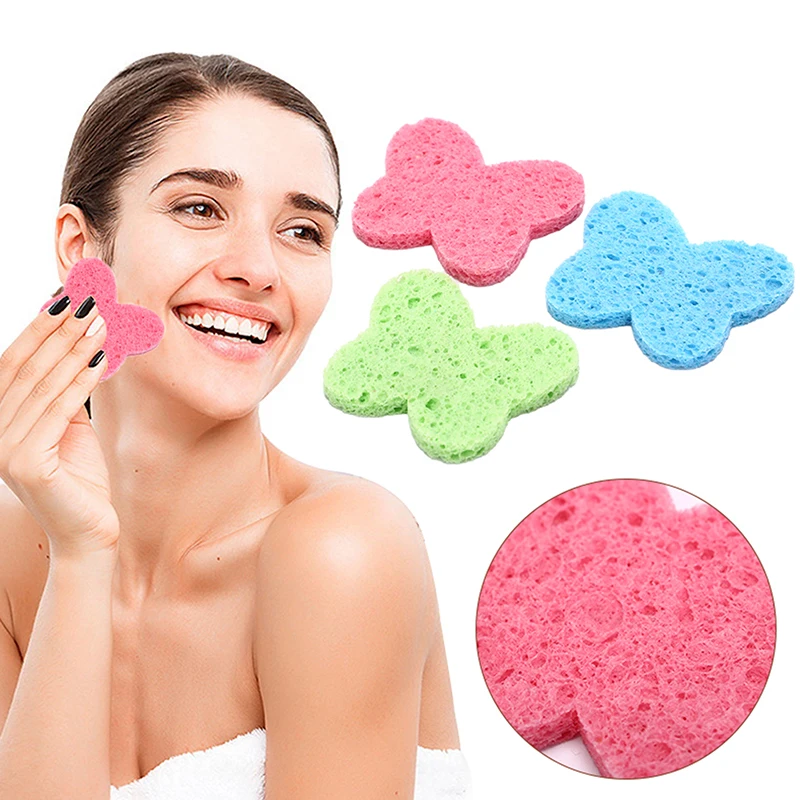 

5/10Pcs Facial Sponge Compressed Makeup Remover Washing Women Face Sponges Exfoliating Cleansing Spa Pads Clean Puff