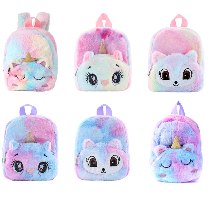 Cartoon Unicorn Children Plush Schoolbag for Girl Backpack Cute Fox School Bags Kawaii Toddler Bag
Cartoon Unicorn Children Plush Schoolbag for Girl Backpack Cute Fox School Bags Kawaii Toddler Bag