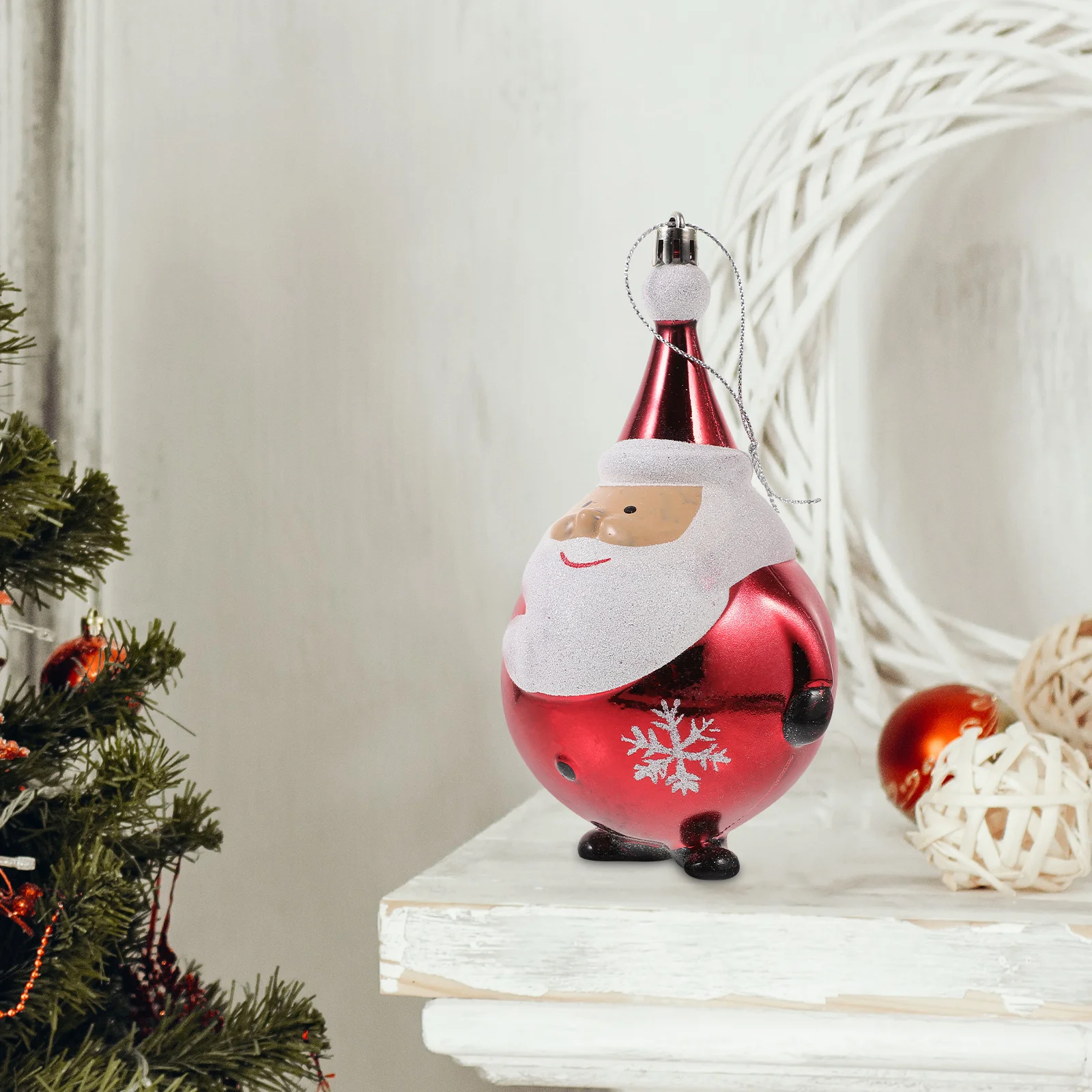 2 Pcs Santa Tree Pendant Xmas Ornaments Christmas Hanging Charm Decorations Plastic Claus
2 Pcs Santa Tree Pendant Xmas Ornaments Christmas Hanging Charm Decorations Plastic Claus