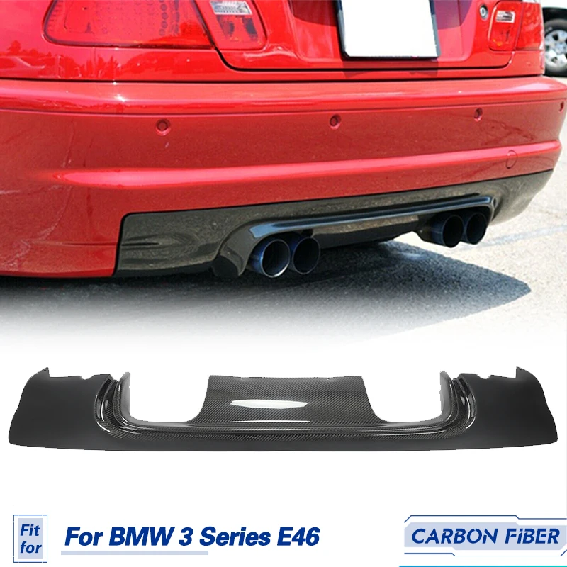 Car Rear Bumper Diffuser Lip Spoiler Carbon Fiber For BMW 3 Series E46 M3 Coupe 2-Door 2001-2006 Rear Diffuser Lip Apron Guard
Car Rear Bumper Diffuser Lip Spoiler Carbon Fiber For BMW 3 Series E46 M3 Coupe 2-Door 2001-2006 Rear Diffuser Lip Apron Guard
