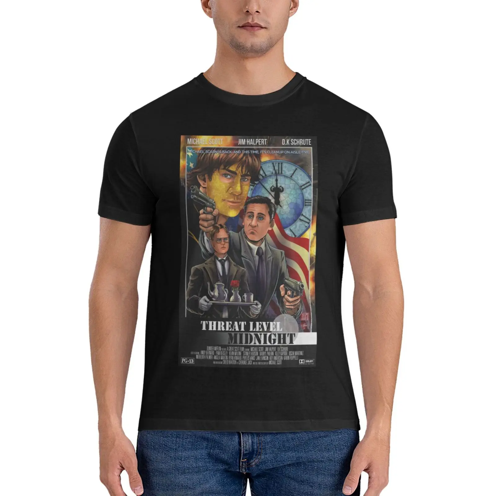 Threat Level Midnight - The Office Classic T-Shirt T-shirt men t shirt men t shirts for men pack
Threat Level Midnight - The Office Classic T-Shirt T-shirt men t shirt men t shirts for men pack