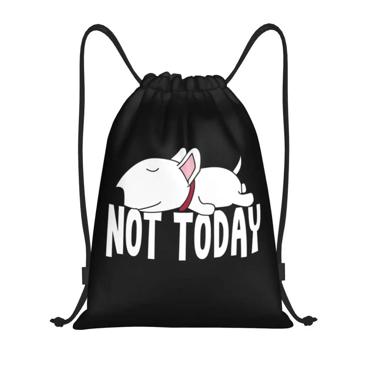 Lazy Not Today Bull Terrier Funny Dog Drawstring Backpack Bags Lightweight Puppy Pet Gym Sports Sackpack Sacks for Traveling
Lazy Not Today Bull Terrier Funny Dog Drawstring Backpack Bags Lightweight Puppy Pet Gym Sports Sackpack Sacks for Traveling