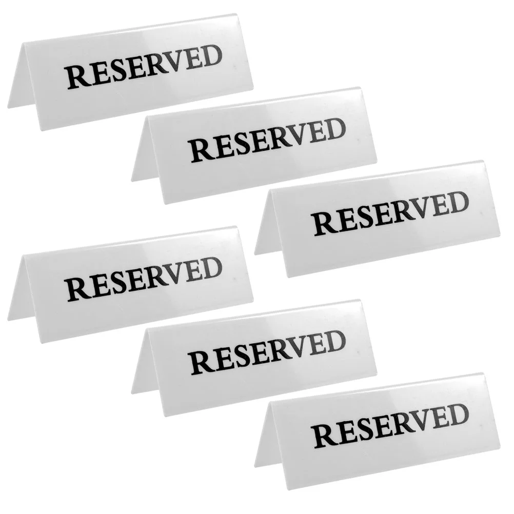 Acrylic Reserved Signs Reserved Tent Signs Desk Signs Restaurant Reserved Table Sign Table Tent Signs Reserved Seats Club
Acrylic Reserved Signs Reserved Tent Signs Desk Signs Restaurant Reserved Table Sign Table Tent Signs Reserved Seats Club