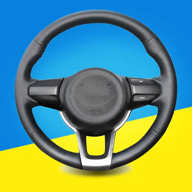 Auto Braid On The Steering Wheel Cover for Kia Rio 2017-2019 Rio5 2019 K2 2017-2019 Picanto Morning Car Braiding Covers
Auto Braid On The Steering Wheel Cover for Kia Rio 2017-2019 Rio5 2019 K2 2017-2019 Picanto Morning Car Braiding Covers