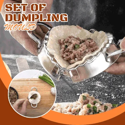 Stainless Steel Dough Cutter 2Pcs/Set Dumpling Maker Pastry Tools Dumpling Mould Pie Maker Kitchen Aid Home Baking Accessories
Stainless Steel Dough Cutter 2Pcs/Set Dumpling Maker Pastry Tools Dumpling Mould Pie Maker Kitchen Aid Home Baking Accessories