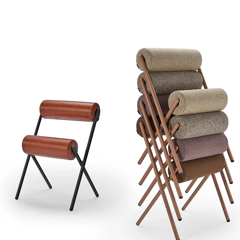 Stackable Creative Chair Household Minimalist Modern Artistic Living Room Internet Celebrity Soft Bag Dining Chair
Stackable Creative Chair Household Minimalist Modern Artistic Living Room Internet Celebrity Soft Bag Dining Chair